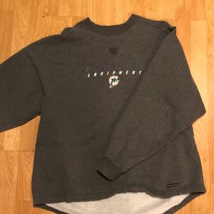 Miami Dolphins Throwback Pull Over